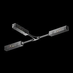 Соединитель для треков Maytoni Accessories for tracks Gravity черный арт. TRA004CWT-22B