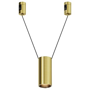 Подвесной светильник Maytoni Technical Focus Led латунь арт. TR157-1-12W3K-BS