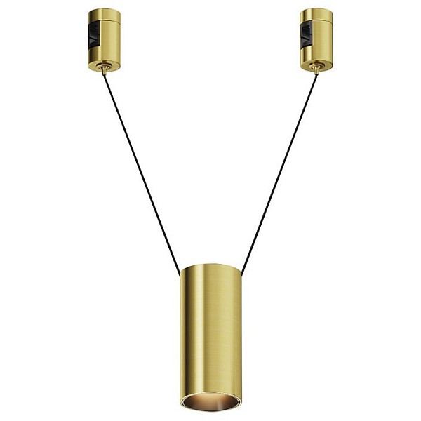 Подвесной светильник Maytoni Technical Focus Led латунь арт. TR157-1-12W3K-BS