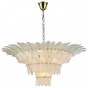Подвесная люстра Newport VICTORIA золото арт. 8812/C new gold white