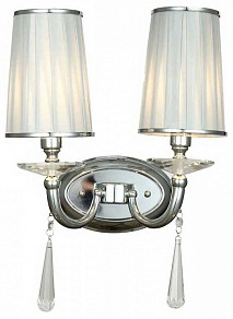 Бра LUMINA DECO Fabione хром арт. LDW 1200-2W CHR
