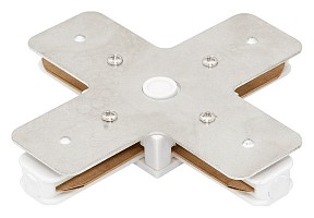 Соединитель для треков DesignLed Треки и аксессуары люкс белый арт. CN2-WH-X