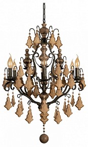 Подвесная люстра Loft it Chateau черный арт. 10559/6