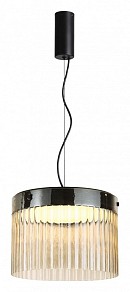 Подвесной светильник Odeon Light Pillari черный арт. 5047/24L