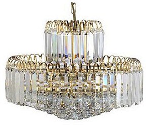 Подвесная люстра Arti Lampadari Ovada золото арт. Ovada E 1.5.50.100 G