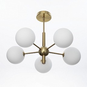Люстра на штанге Citilux Tonga коричневый арт. CL212153