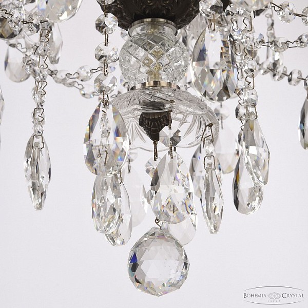 Подвесная люстра Bohemia Ivele Crystal AL1615 бронза арт. AL16315/5/141 PD