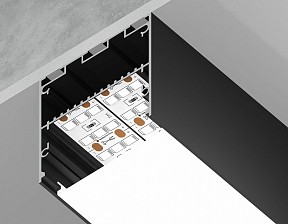 Профиль Ambrella Light Profile System GP черный арт. GP3100BK