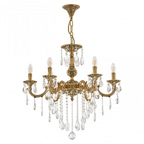 Подвесная люстра Bohemia Ivele Crystal AL7801 золото арт. AL78101/6/210 B GB