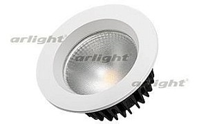 Встраиваемый светильник Arlight Ltd белый арт. Ltd-105WH-FROST-9W Warm White 110deg