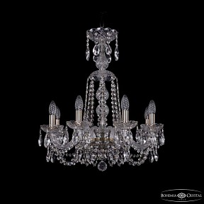 Подвесная люстра Bohemia Ivele Crystal 1402 неокрашенный арт. 1402/8/195/XL-65 Pa