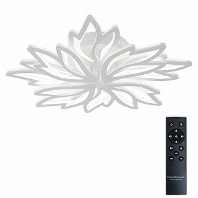 Потолочная люстра Natali Kovaltseva RIF белый арт. LED LAMPS 81118/6C