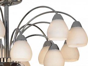 Люстра на штанге Lussole Apiro хром арт. LSF-2403-15