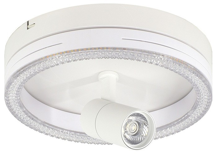 Светильник на штанге Escada 20044LED белый арт. 20044SMA/02LED WH
