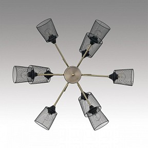 Люстра на штанге Lumion Abris бронза арт. 8191/9C