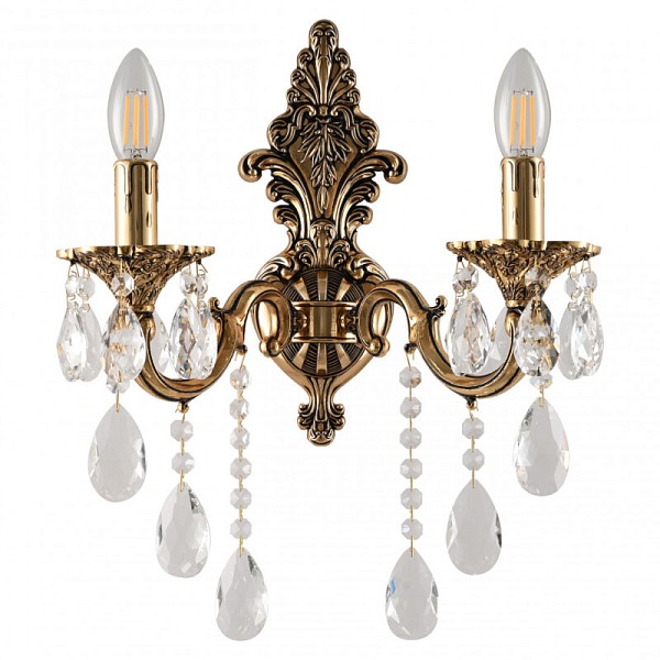 Бра Bohemia Ivele Crystal AL7801 золото арт. AL7801B14/2/175 B GB