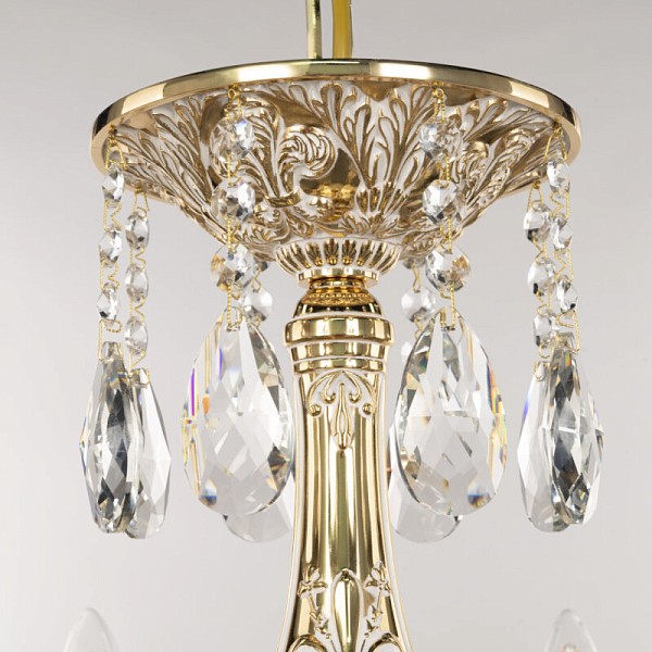 Подвесная люстра Bohemia Ivele Crystal AL7901 золото арт. AL79101/8/250 B GW