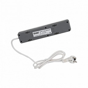 Сетевой фильтр Uniel S-GSR3-1,5 U2C1 WHITE/GREY  арт. UL-00012107