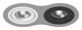 Встраиваемый светильник Lightstar Intero 16 double round разноцветный арт. i6290607