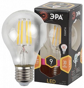 Лампа светодиодная Эра F-LED  арт. F-LED A60-9W-827-E27