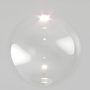 Подвесной светильник Eurosvet Wonder серый арт. 50230/1 LED прозрачный