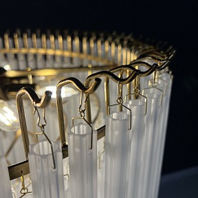 Подвесная люстра Imperiumloft Eich Chandelier Nova золото арт. 40.1594