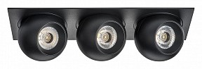 Встраиваемый светильник Lightstar Intero черный арт. i537747474