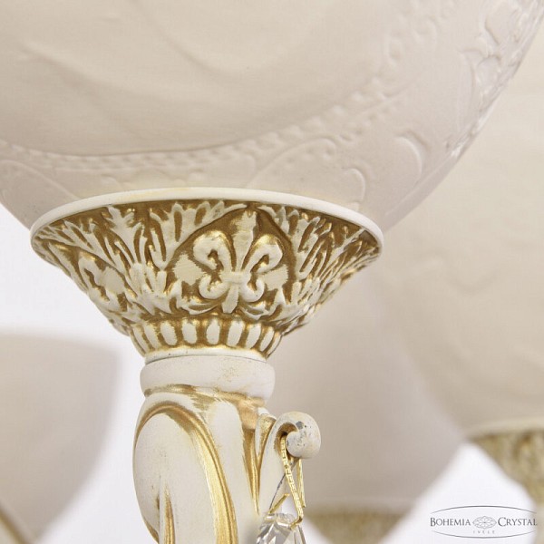Подвесная люстра Bohemia Ivele Crystal AL7801 белый арт. AL78101/10/300 A WMG P1 U Angel