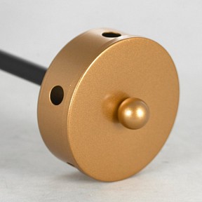 Люстра на штанге Lussole Durham черный арт. LSP-8796