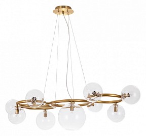 Подвесная люстра Arte Lamp Albus коричневый арт. A7780SP-9AB