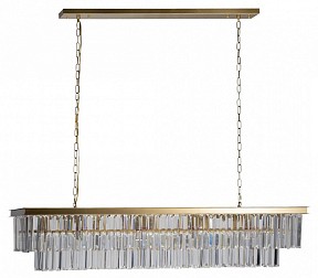 Подвесная люстра Loft it Prism Clear золото арт. 10019/1200R
