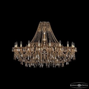Подвесная люстра Bohemia Ivele Crystal 1403 золото арт. 1403/20/460 G M721