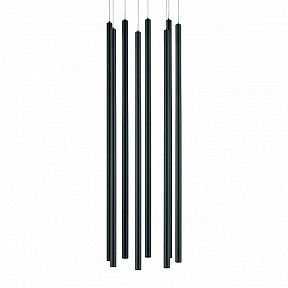 Подвесная люстра Lightstar Tubo черный арт. L8T747447