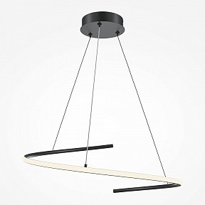Подвесной светильник Maytoni Curve черный арт. MOD242PL-L33BK