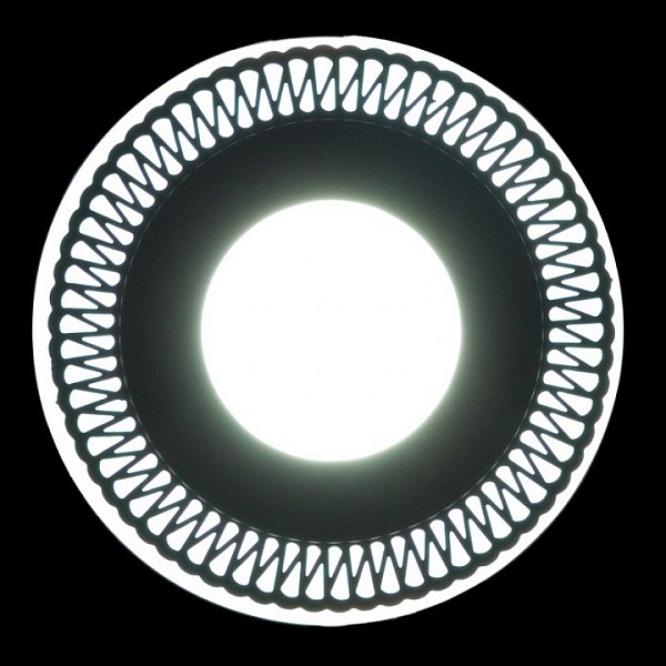 Встраиваемый светильник Reluce  черный арт. 63903-9.0-001RD LED3+3W BK