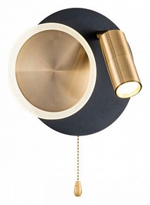 Бра Arte Lamp Syrma черный арт. A2213AP-2BK
