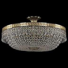 Светильник на штанге Bohemia Ivele Crystal 1901 золото арт. 19011/55IV G
