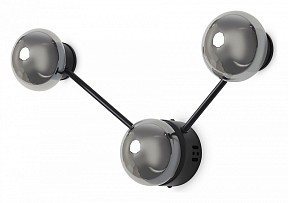 Накладной светильник Freya Drop черный арт. FR5445CL-L15B