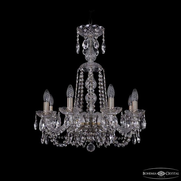 Подвесная люстра Bohemia Ivele Crystal 1402 неокрашенный арт. 1402/8/195/XL-65 Pa