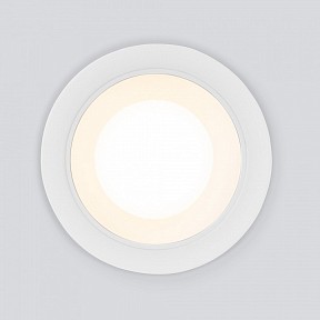 Встраиваемый светильник Elektrostandard Basic белый арт. 25082/LED