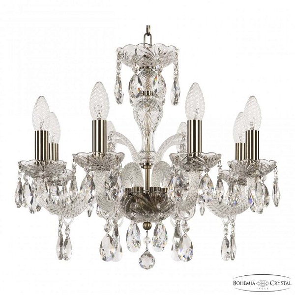 Подвесная люстра Bohemia Ivele Crystal 118 неокрашенный арт. 118/8/165 Pa