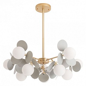 Люстра на штанге Arte Lamp Peacock золото арт. A1369SP-10GY
