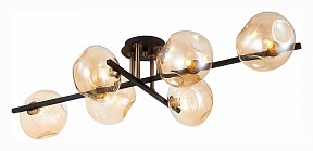Потолочная люстра Citilux Девис коричневый арт. CL201161