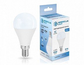 Лампа светодиодная Ambrella Light G45  арт. 451316