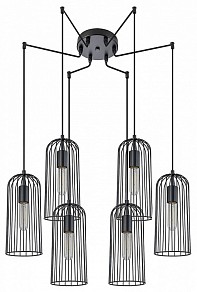 Подвесная люстра Escada Phoenix черный арт. 10198/6