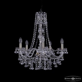 Подвесная люстра Bohemia Ivele Crystal 1409 золото арт. 1409/5/195/h-63 Pa