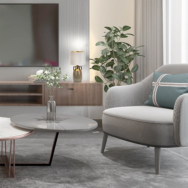 Настольная лампа декоративная Escada Athena желтый арт. 10201/L Beige