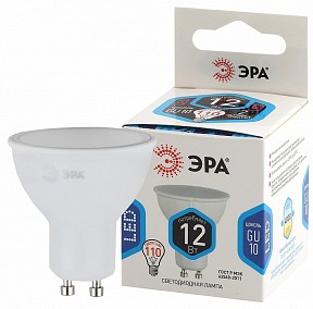 Лампа светодиодная Эра Стандарт  арт. LED MR16-12W-840-GU10