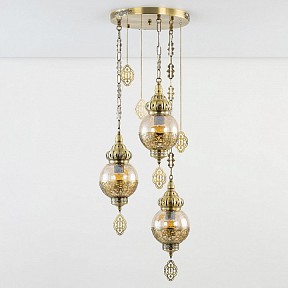 Подвесной светильник Citilux Каир коричневый арт. CL419133