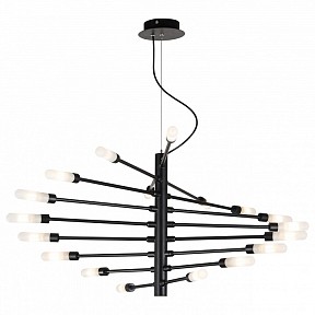 Подвесная люстра Lightstar Ragno черный арт. 733187